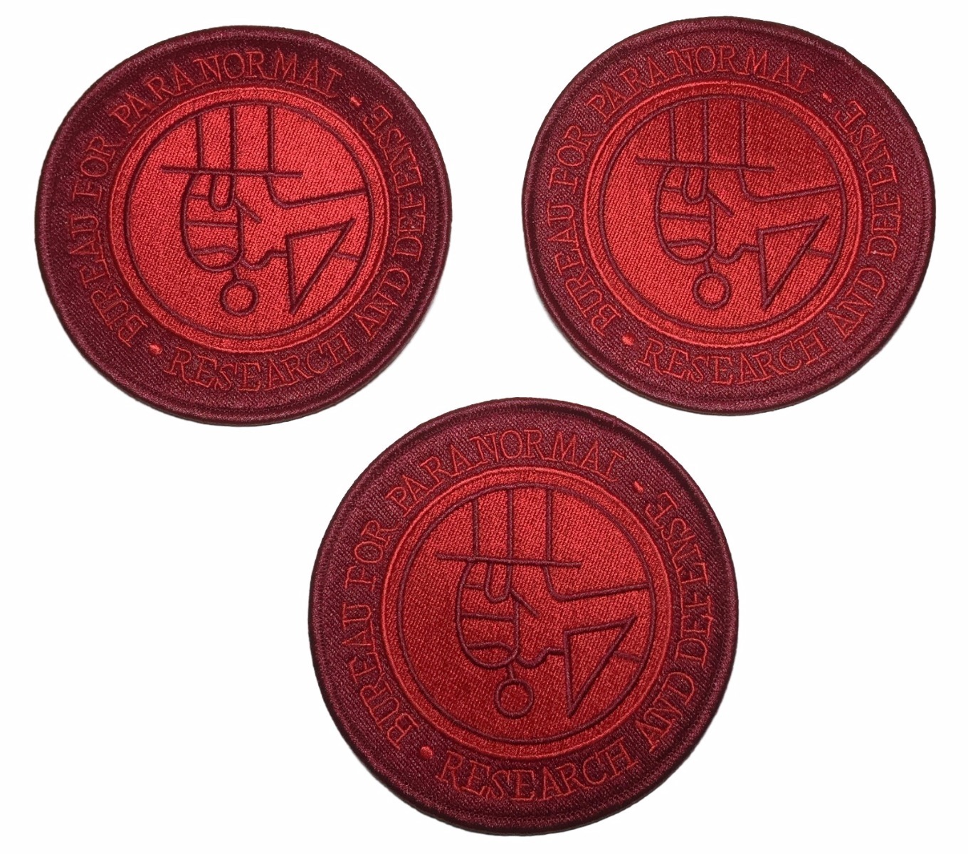 Hellboy Patch Hellboy Paranormal Bureau R&D Agent 4