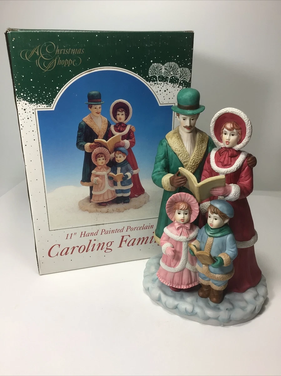 Victorian Christmas Carolers Figurines
