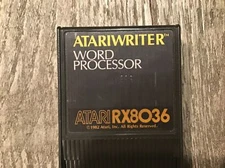 ATARIWRITER Atari 400/800/XL/XE cartridge Writer Word PROCESSOR