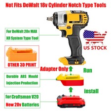 1 Adapter for DeWalt 20V MAX XR Tool To for Craftsman V20 NEW 20v Li-Ion Battery