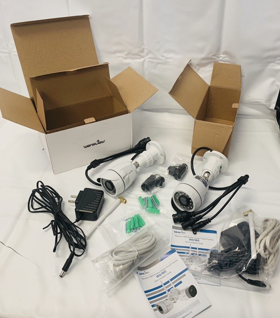 Wansview Wireless Cloud PTZ IP Camera, Q5 1080p, WhiteNEW eBay