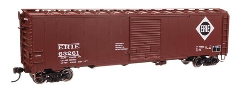 Walthers Mainline HO Erie #63261 50' AAR vagón de carga de una sola puerta | Zustand: New