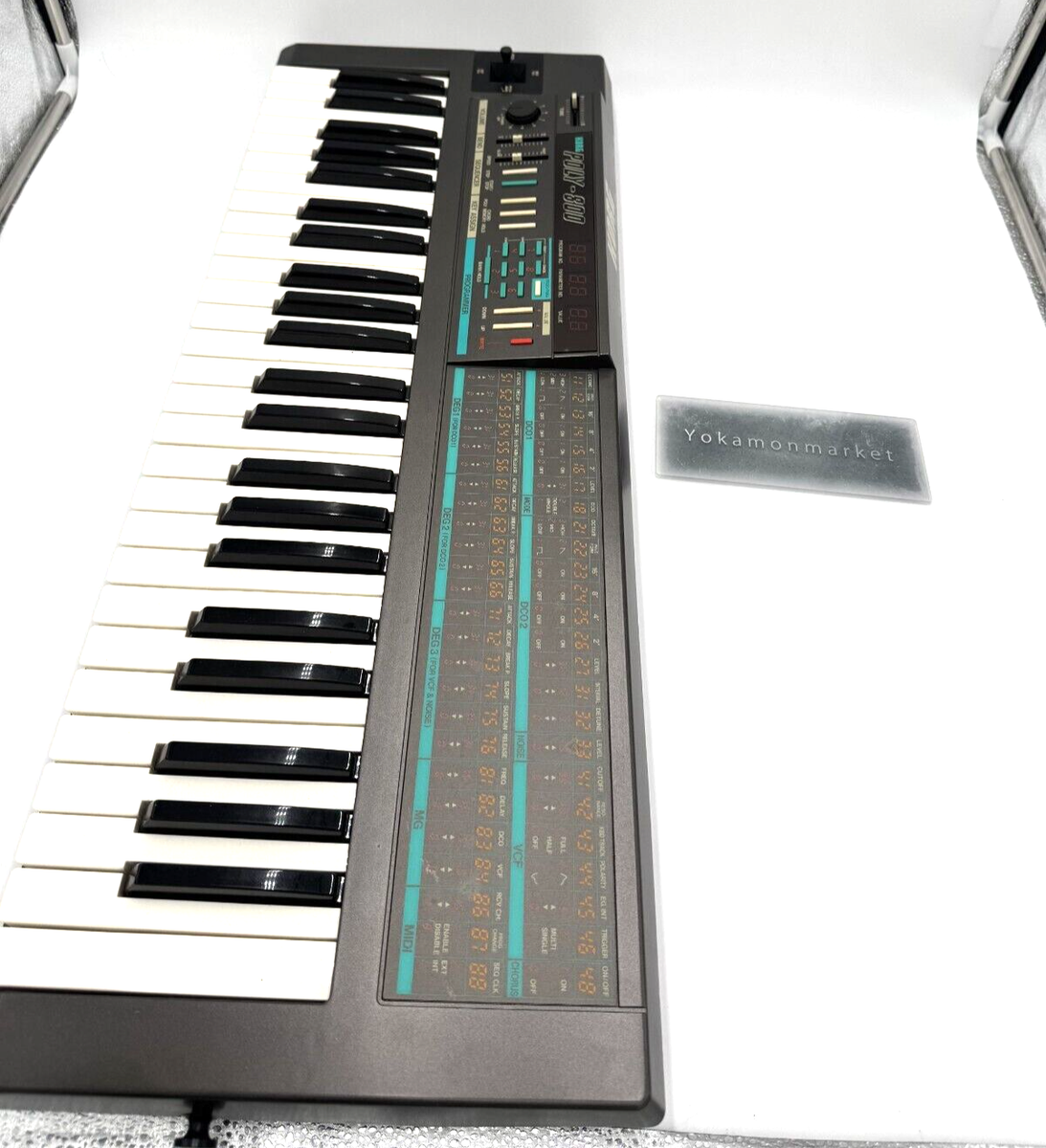 Korg Poly-800 Analog Synthesizer KeyBoard Music Excellent AC100V