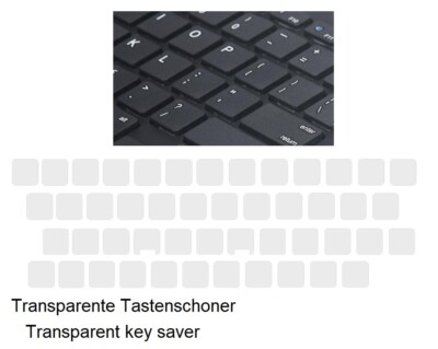Tastenschoner Aufkleber für PC Computer Tastaturen Transparente Sticker (R55/2)