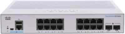 Cisco CBS250-16T-2G Smart Switch   16× Gigabit + 2× SFP