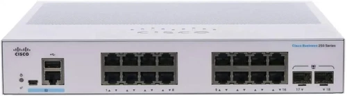 Cisco CBS250-16T-2G Smart Switch – 16× Gigabit + 2× SFP