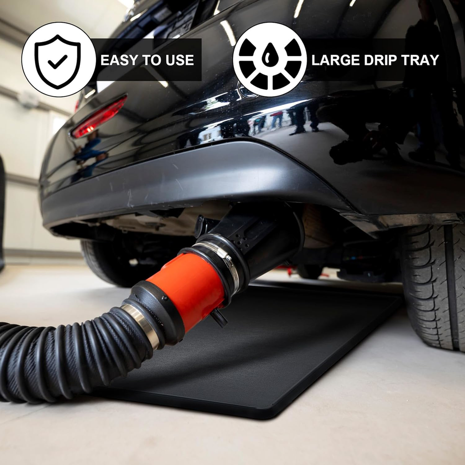 Datanly 2 Pcs 35 x 24 Inches Auto Drip Tray Oil Drip Pan for Under Car