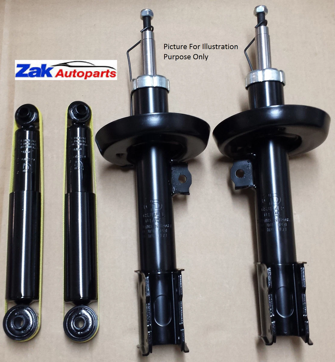 Fiat panda rear shock absorbers deals