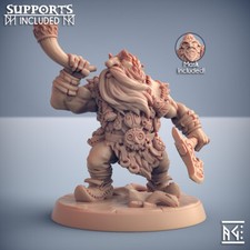 Skutagaard Dwarf Ranger Fighter Viking Miniature  D D DnD 