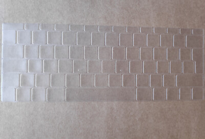 UK EU Tastatur Skin Cover für MacBook Air und PRO HOCHWERTIG, ultradünnes TPU