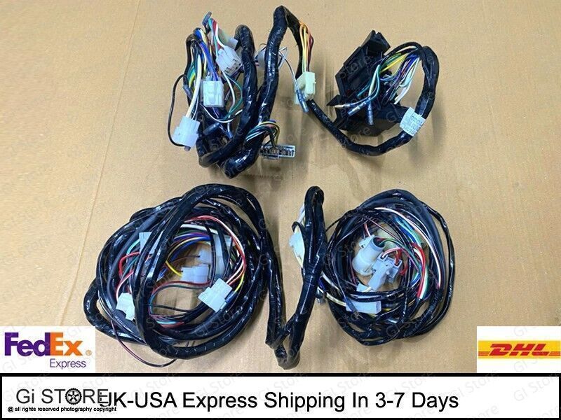 Suzuki Sierra Samurai Jimny Wiring Harness Fits SJ410 F10A Suzuki Sierra Samurai Jimny Wiring Harness Fits SJ410 F10A