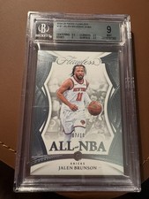 2024-25 Panini Flawless Basketball Jalen Brunson #187 ALL-NBA Diamond Knicks /10