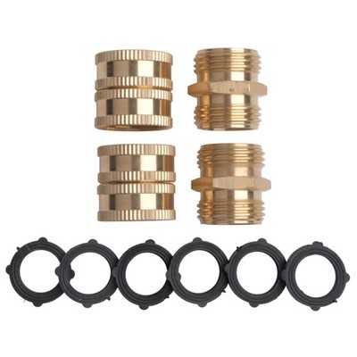 Verbinder 3/4  ''männlicher Thread 3/4  ''weiblicher Thread Ersatz Messing