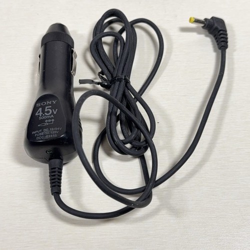 Sony DCC-E2455 4.5V 500mA Car Charger Power Adapter Input 12V/24V Vehicle