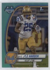 2024 Bowman U Chrome Aqua Refractor 228/299 TJ Harden #165 3pb