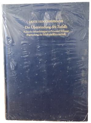 Die Überwindung des Zufalls von Grete Henry-Hermann (1985, Hardcover) OVP