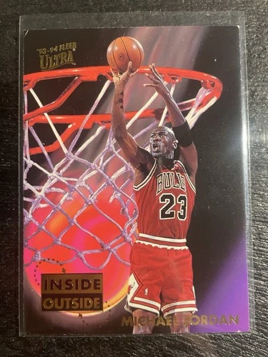 1993-94 Fleer Ultra Michael Jordan Inside Out 4 of 10