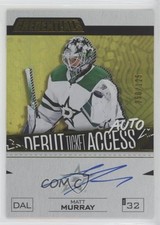 2023 Credentials Debut Ticket Access Yellow /125 Matt Murray #DTAA-MM Auto 17ar