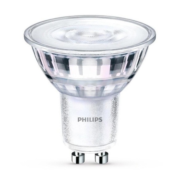 Philips Led Glas Leuchtmittel Reflektor 4,6W = 50W GU10 Lampe Warmweiß 2700K 36°-image