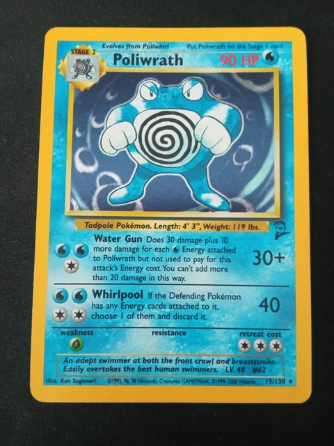 Poliwrath #15 (Base Set 2)