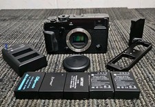 Fujifilm X-Pro2 Mirrorless Digital Camera Body with 5 Batteries  Charger - READ