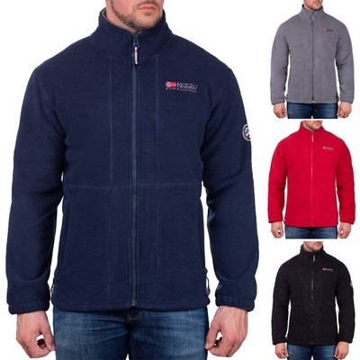 Geo Norway Herren Fleecejacke Jacke BANS Warm Casual Basic Outdoor Bequem