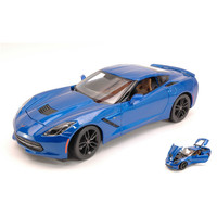 Corvette Stingray Z51 2014 Blue 1:18 Maisto Auto Stradali -D- Neues Modell