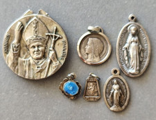 LOT OF 6  CATHOLIC  MEDALS