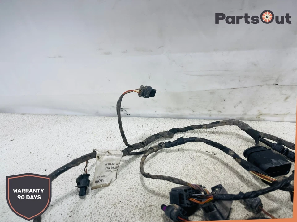 AUDI A8 2015-2018 PARACHOQUES TRASERO CUBIERTA SENSOR CABLEADO ARNÉS OEM Foto 3 de 4