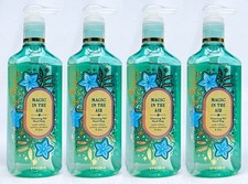 4 Bath  Body Works MAGIC IN THE AIR Cleansing Gel Hand Soap 8.0 oz