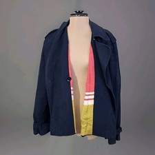 Escada Sport Nautical Navy Blue Double Breast...