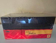 Belkin Slim-Style Jewel Cases 50 Pack CD/DVD Storage Jewel Case Set