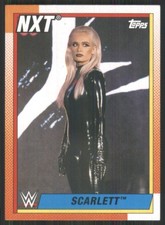 2021 Topps Heritage WWE #92 Scarlett 48473