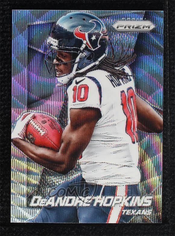 2014 Panini Prizm Light Blue Wave Prizm 54/99 DeAndre Hopkins #189 7zf