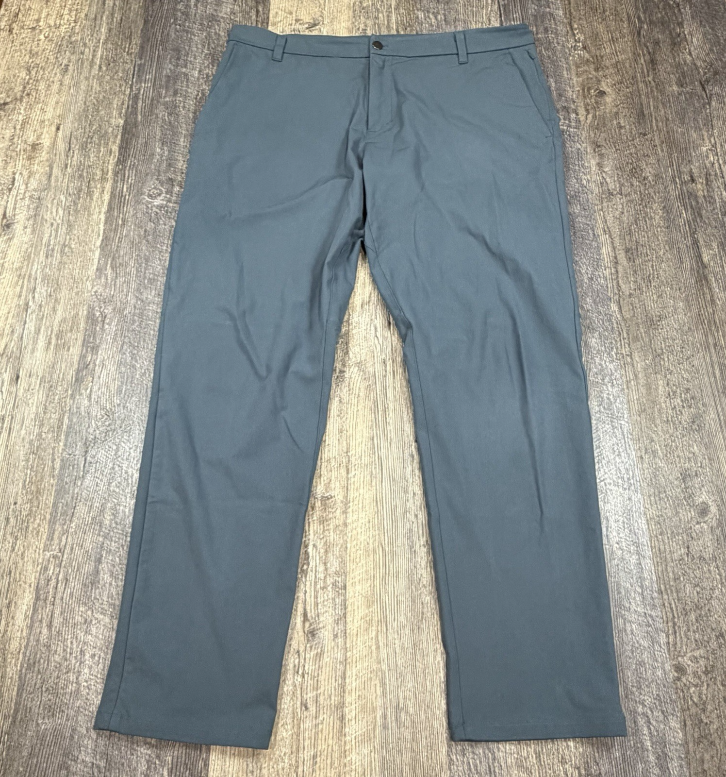 Lululemon Commission Classic Pant 38 Blue Warpstream ABC 38x30 Chino Golf Work