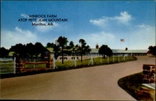 Winrock Farm Morrilton Arkansas vintage postcard f538