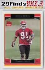 Tamba Hali ROOKIE CARD 2006 Topps #311 Kansas City Chiefs RC. rookie card picture