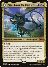 Nicol Bolas, the Ravager - M19 - NM - Magic The Gathering - MTG