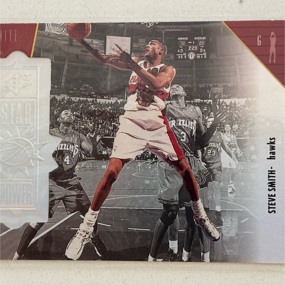 Upper Deck 1998-99 SPx Finite Star Power Spectrum Steve Smith #146 Hawks 229/250
