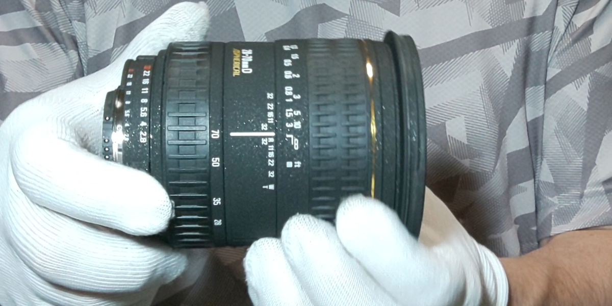 SIGMA EX 28-70mm レンズ Overview of SIGMA ZOOM 28-70mm 1: 2.8 EX