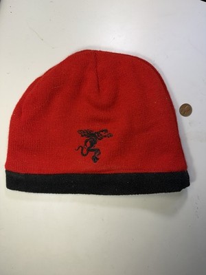 Fireball Cinnamon Whisky Winter Hat Beanie Pullover - Alcohol Whiskey Lined Cap