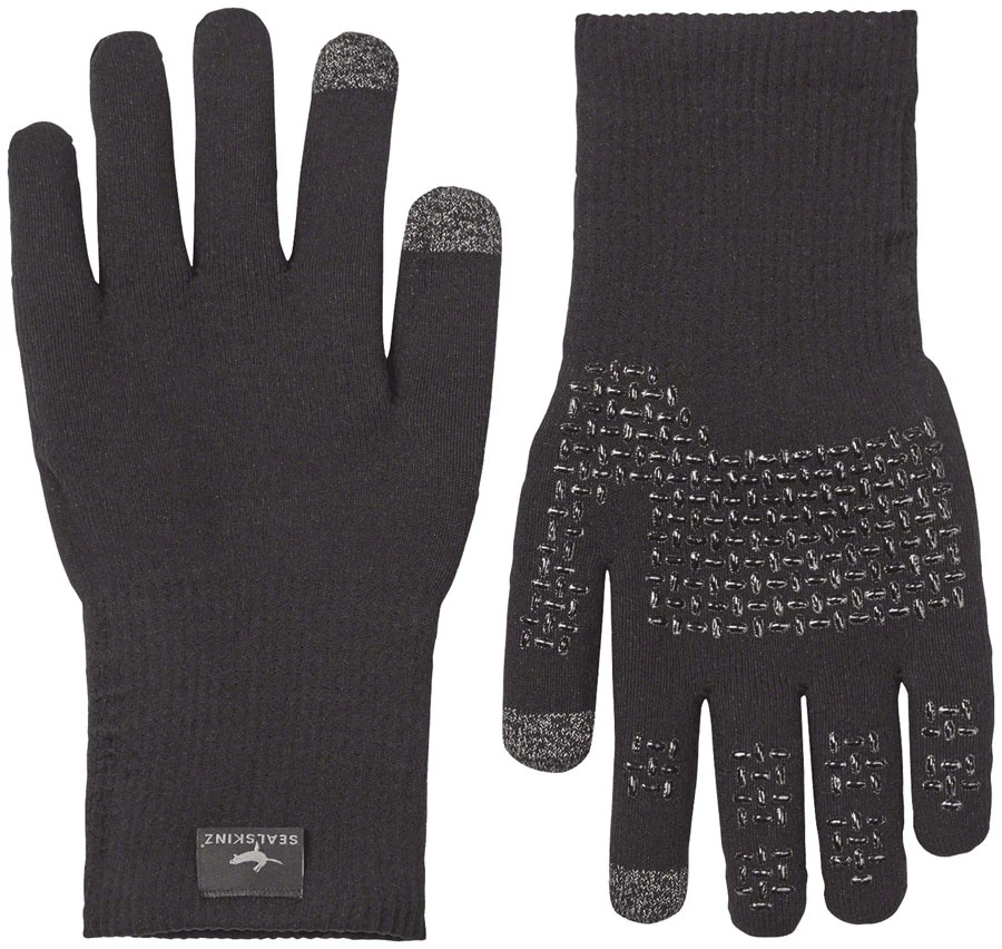 SealSkinz Anmer Waterproof Full Finger Gloves X-Large Black Waterproof