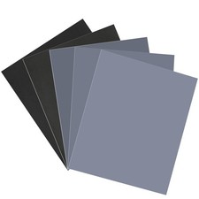 Fine Sandpaper Assortment, 9 x 11 Inch Wet Dry Sand Paper, 1000/2000/3000/500...