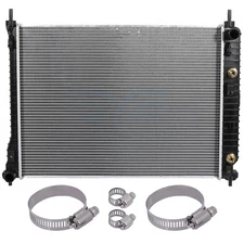 Radiator w/ Oil Hose Clamps Kit For 2008-15 Chevy Captiva Sport 08-10 Saturn Vue