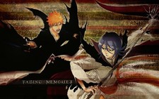 Anime bleach girls boys kurosaki ichigo kuchiki Gaming Mat Desk