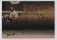 2005 Playoff Absolute Memorabilia Marks of Fame Spectrum 22/25 Ozzie Smith k4s