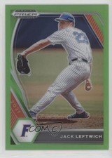 2021 Panini Prizm Draft Picks Lime Green Prizm /75 Jack Leftwich #PDP197 4a7