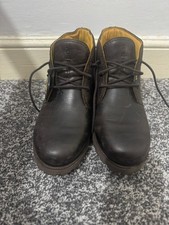 Panama Jack Men’s Shoe Ankle Boots /Dark Brown – Lace Up, Fairly Used