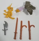 Lot Of Vintage TMNT Figures/Weapons - Screwloose.