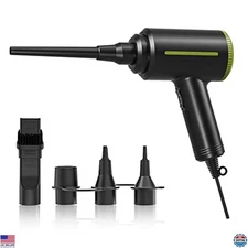 Electric Air Duster 2 Speed 40000RPM Blower for Keyboard, Dust & Hair Removal